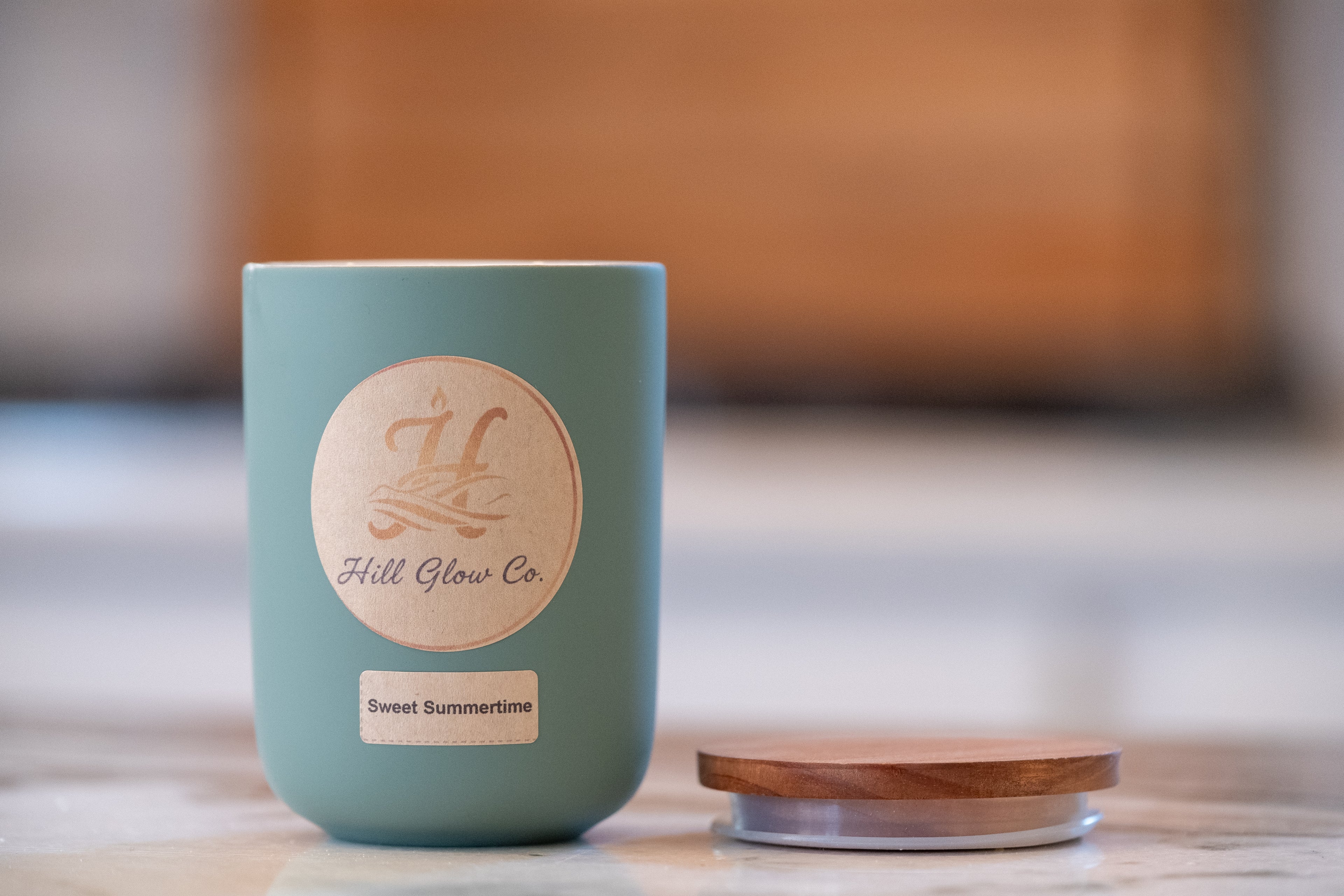 Sweet Summertime - 8.5oz Ceramic Jar